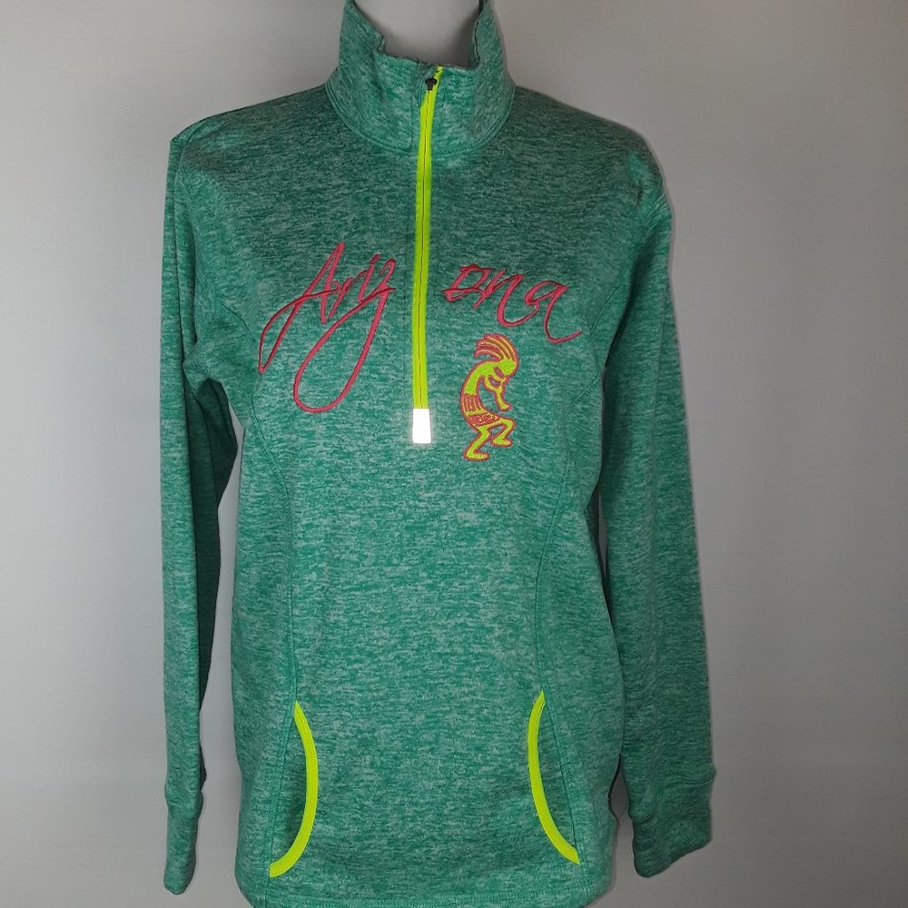 J America 1/4 zip Arizona Native American Design